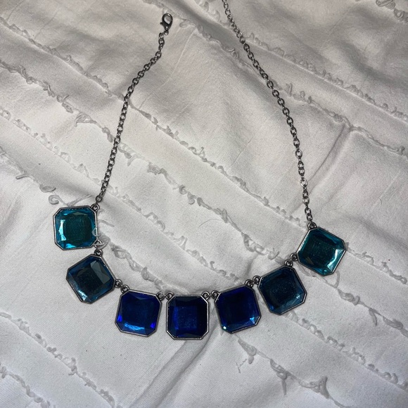 Blue Jewel Necklace - Picture 1 of 2